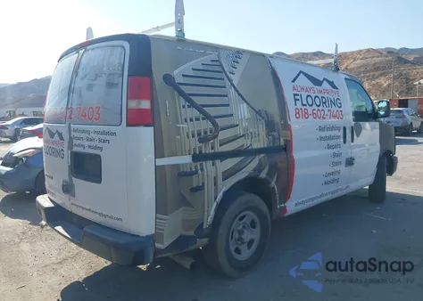 2008 Chevrolet Express Work Van from USA, damaged, VIN 1GCFG15X281101872